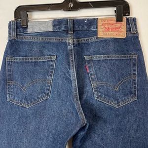 Levis Europe 505-0217 Selvedge Denim Vintage Big E Tapered Jeans Woman’s Size 29